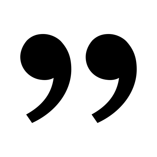 double quotes icon