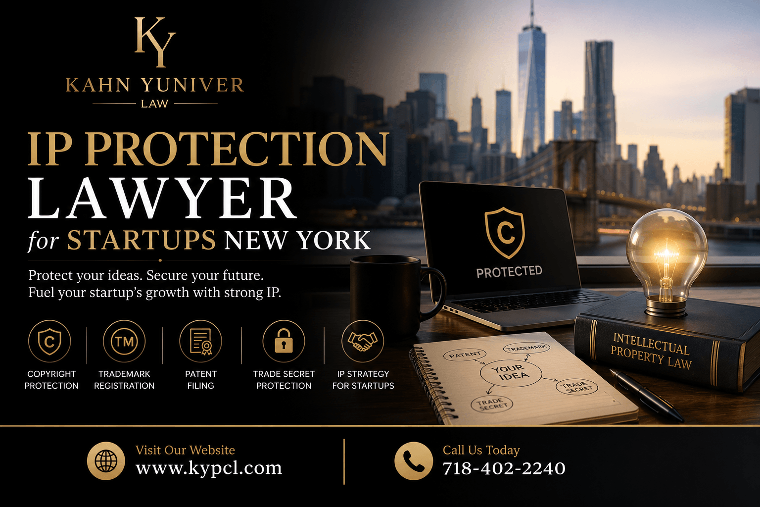 IP protection lawyer for startups New York