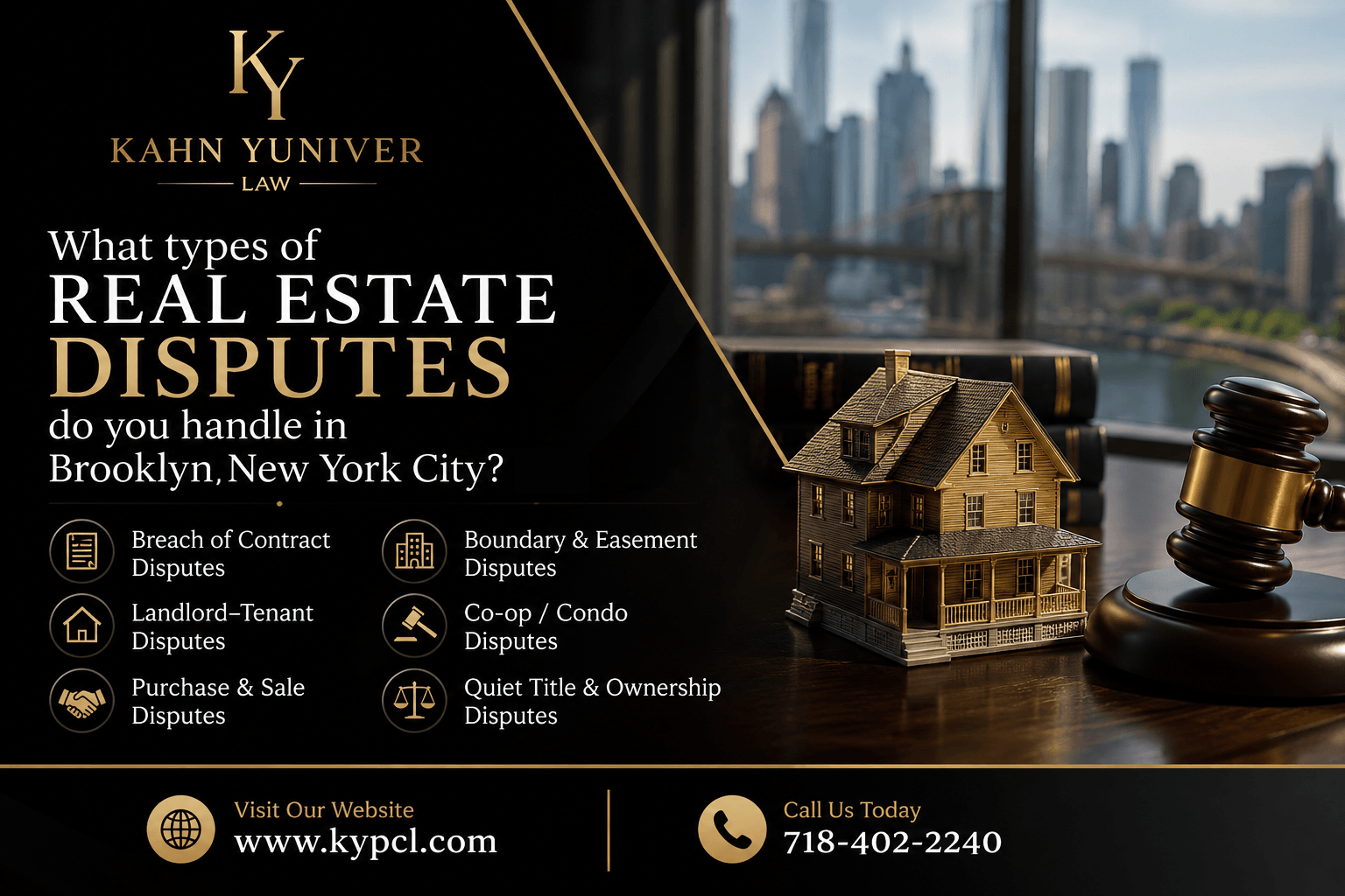 Real Estate Disputes in Brooklyn, New York City: Know Your Options