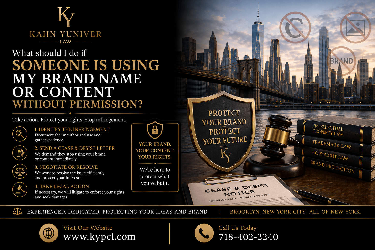 Someone Is Using Your Brand or Content? Know Your IP Rights